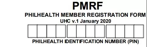 Entering your 12-digit PhilHealth PIN on the PMRF