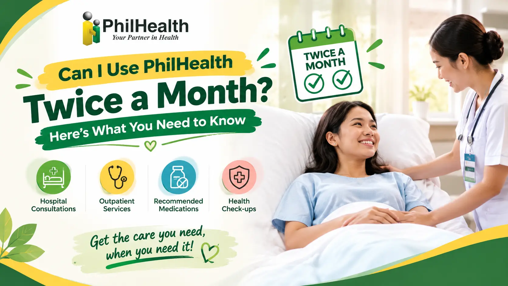 Can I use PhilHealth twice a month: 2026 rules on repeat admissions and the lifted 45-day limit